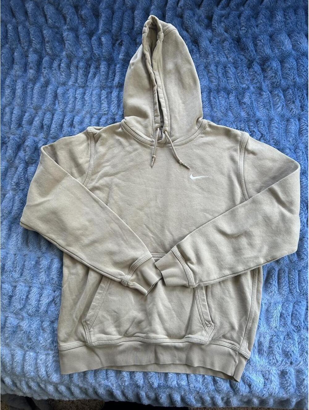 Nike Men's Tan and Brown Hoody